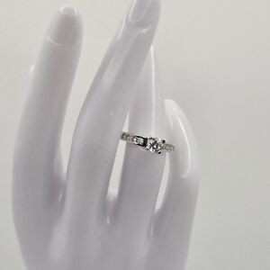 Stunning Sterling Silver Promise Ring